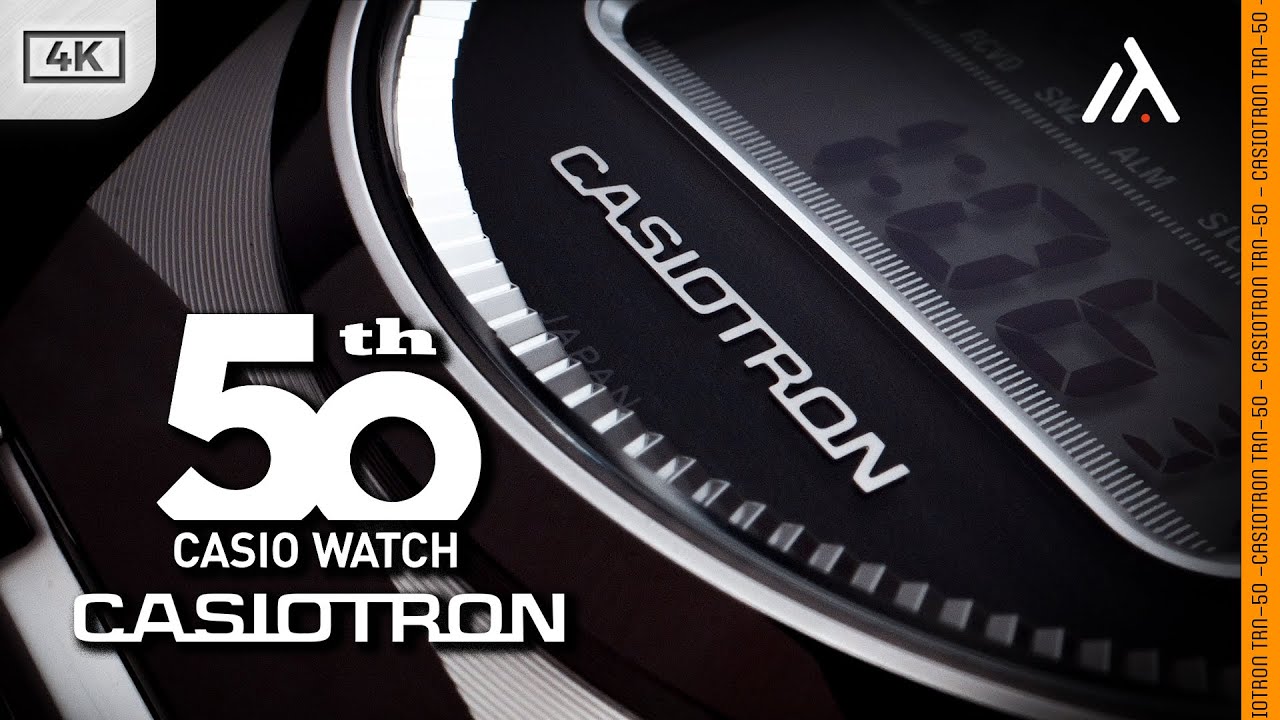 50 YEARS OF CASIO - Casiotron TRN-50-2A