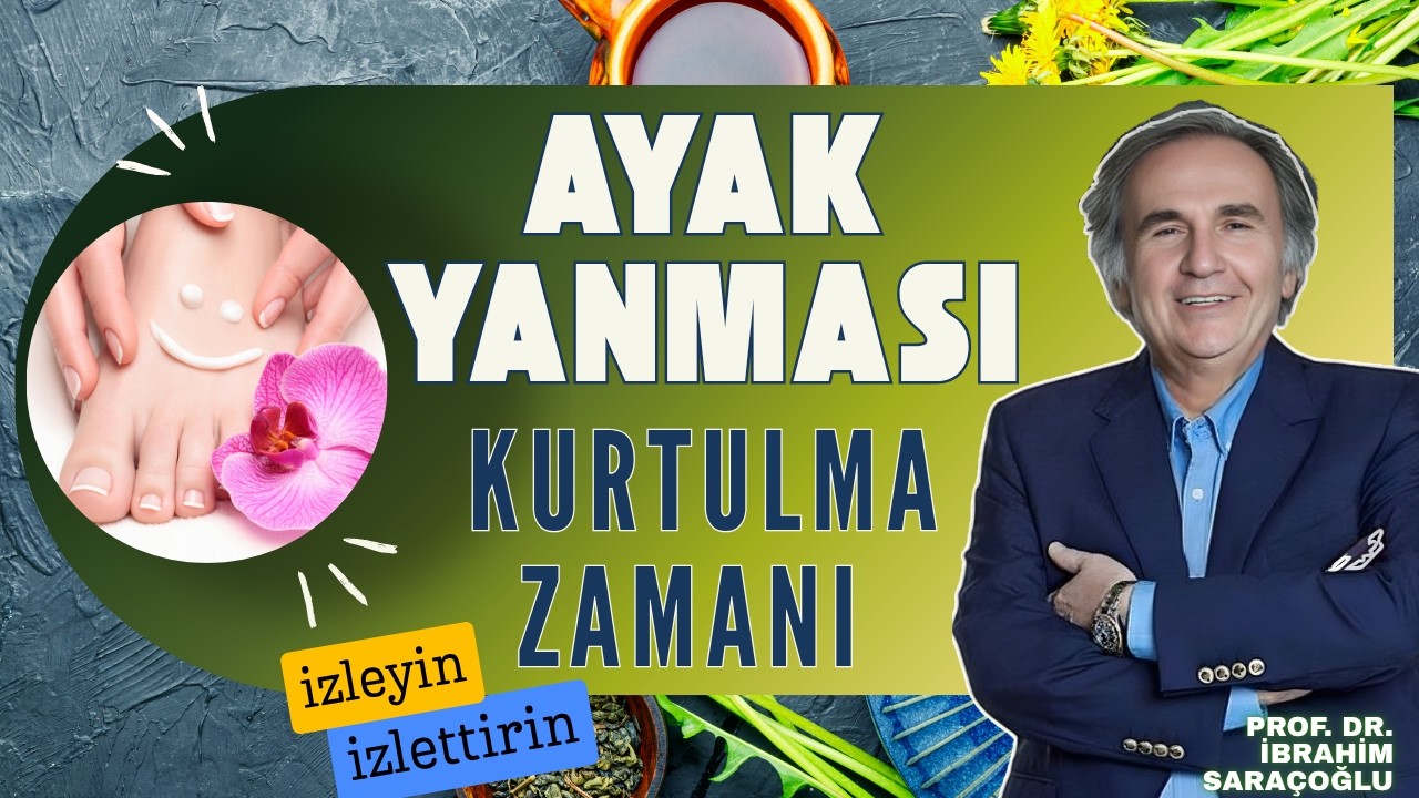 AYAK YANMASI İ&Ccedil;İN HARİKA BİR TAVSİYE. #ayakyanması #ibrahimsara&ccedil;oğlu #