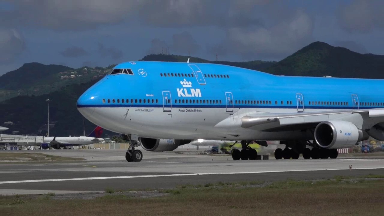 KLM785 Final Flight into SXM St.Maarten