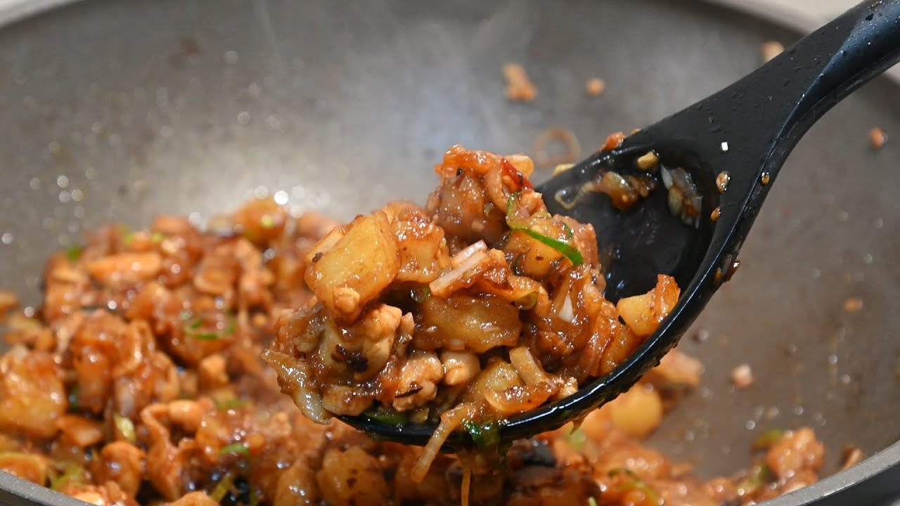 Chicken Potato Stir-fry | Chicken Sambal Goreng 😋👍🏻