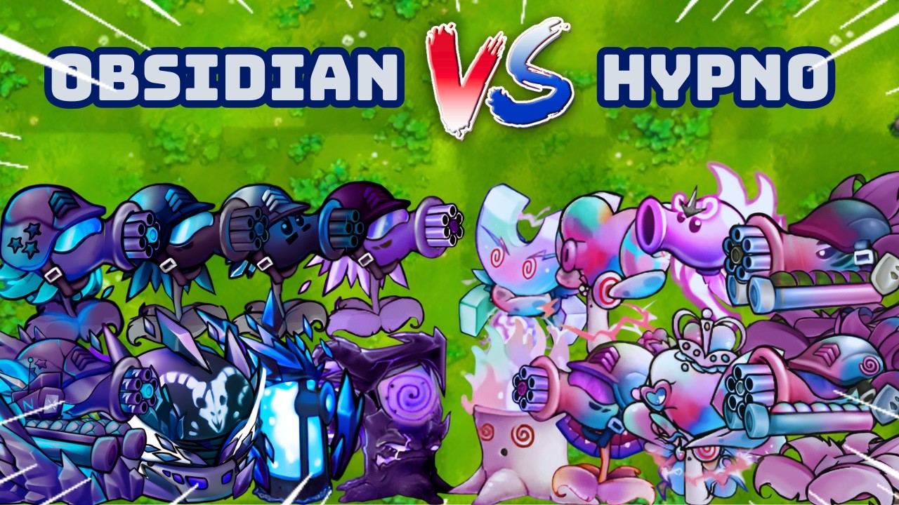 PvZ1 Fusion 3.5 Challenges!!! Team Obsidian Vs Team Hypno | Who Will Win???