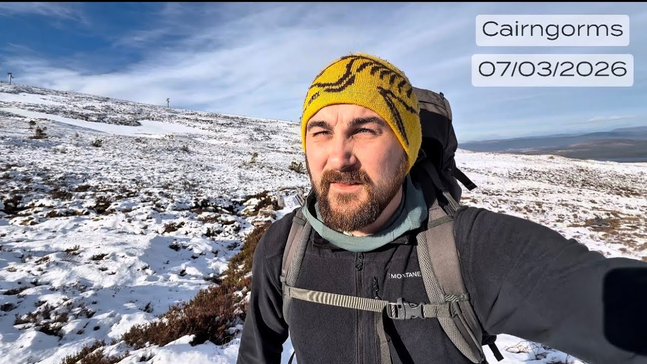 Solo overnight winter camp in STUNNING Scottish mountains | incredible views!