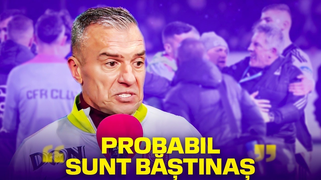 Daniel Pancu a ”explodat” la interviu, după meciul cu Rapid: ”10 minute l-a amenințat”