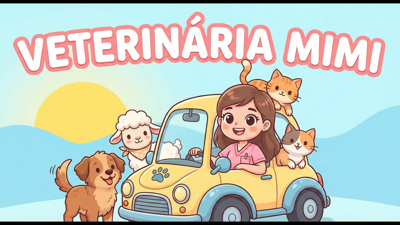 Conhece a Mimi? A Melhor Veterinária! 🐾✨ | Canção Infantil para Crianças