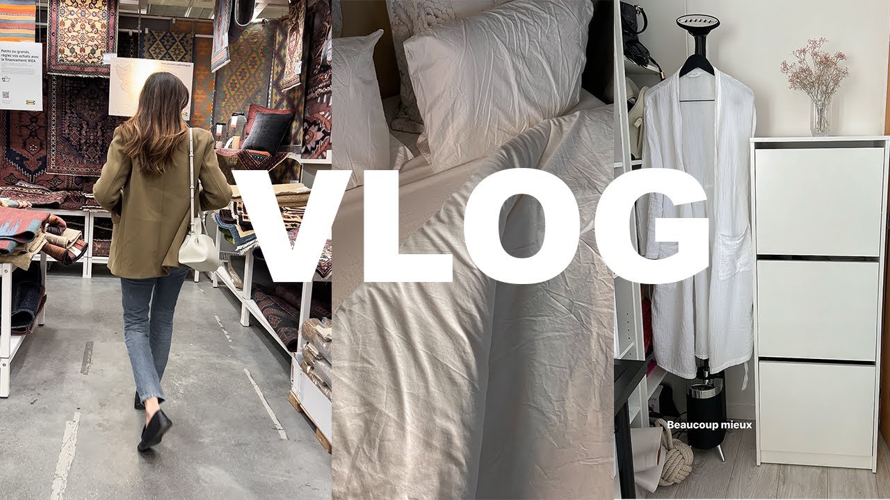 SHOPPING IKEA, ORGANISATION CHAUSSURES ET RANGEMENT MAISON   | VLOG | ROSEANDMUSC