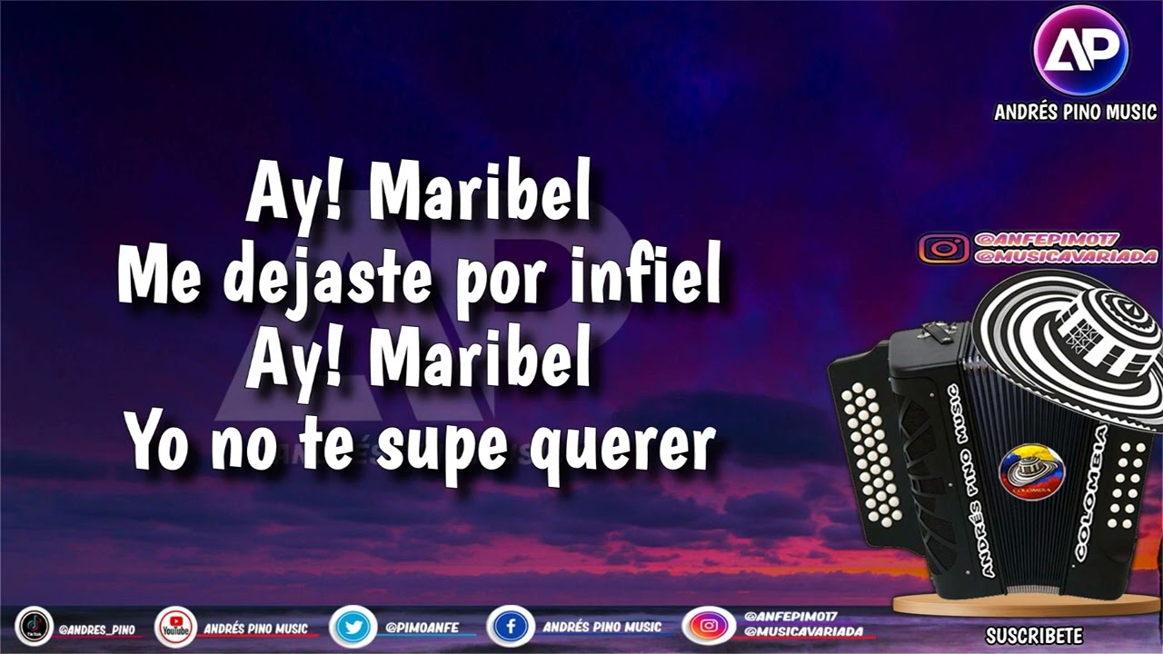 Maribel - La Decisi&oacute;n Vallenata | Letra