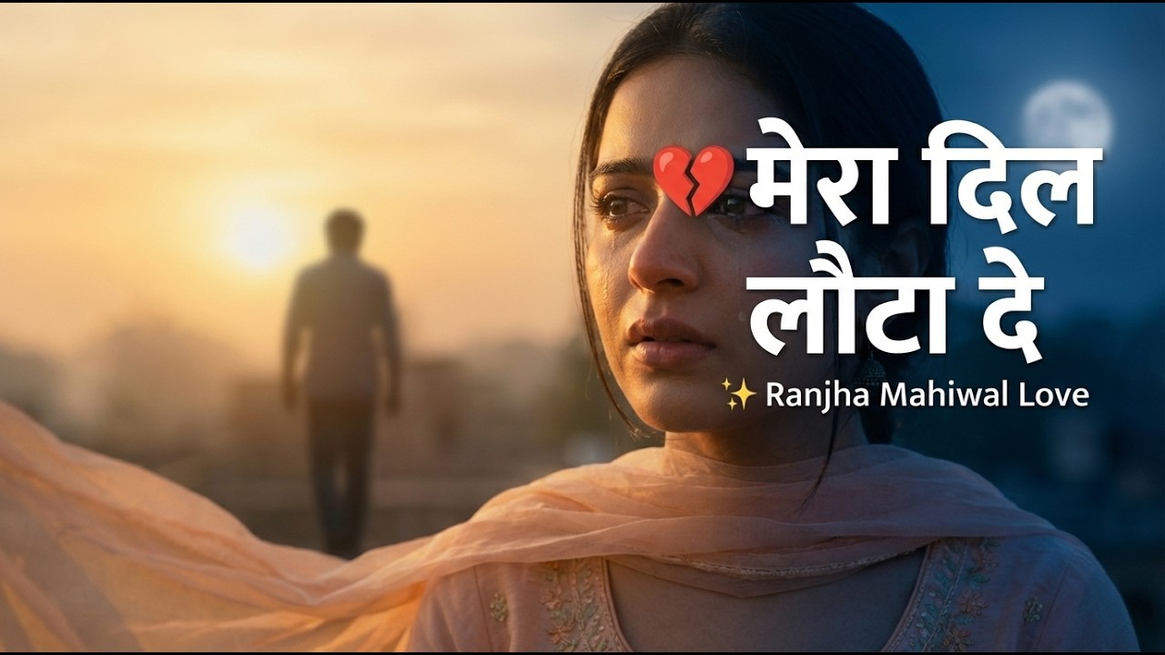 मेरा दिल लौटा दे | Ranjha Mahiwal Love Song | Emotional Hindi Female Song | Heartbreak Ballad
