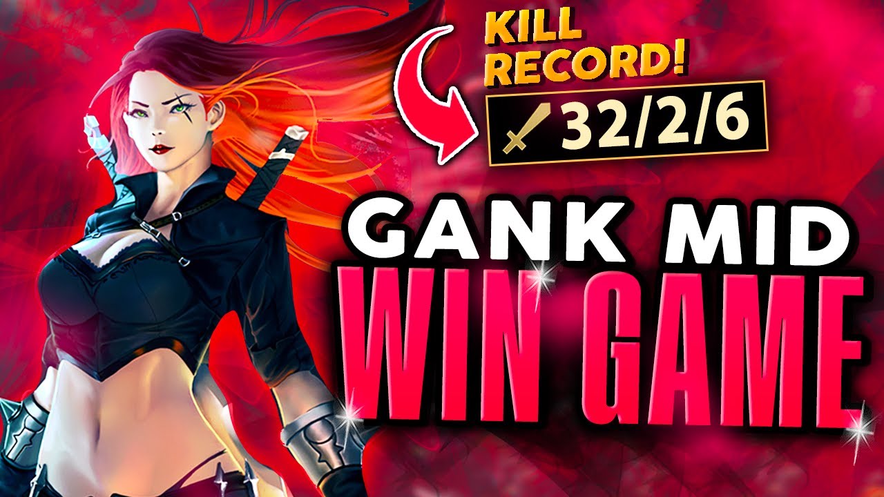 KATEVOLVED | MY JUNGLER FINALLY GANKED MID AND THIS HAPPENED... NEW KILL RECORD! 😱