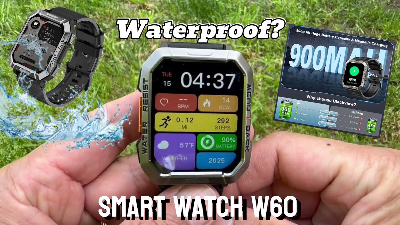 Is This the New Military Smart Watch? || Smart Watch W60 ||