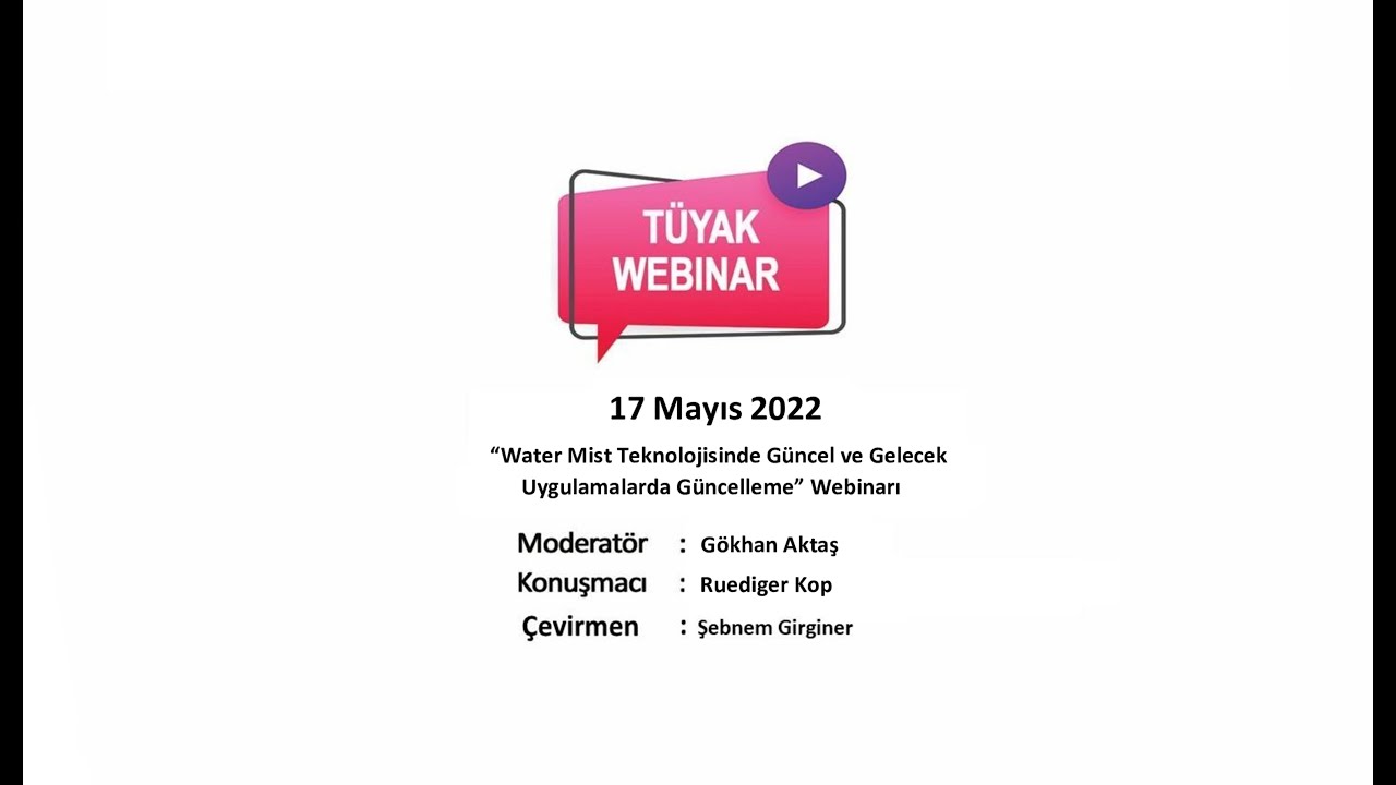 “Susisi Teknolojisinde Mevcut ve Gelecek Uygulamalar “ Webinarı