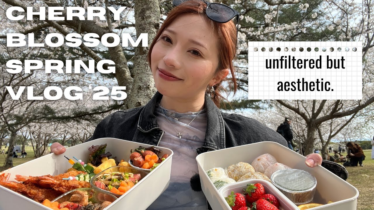 spring in japan | bento-making, speaking in japanese, uminonakamichi flower garden
