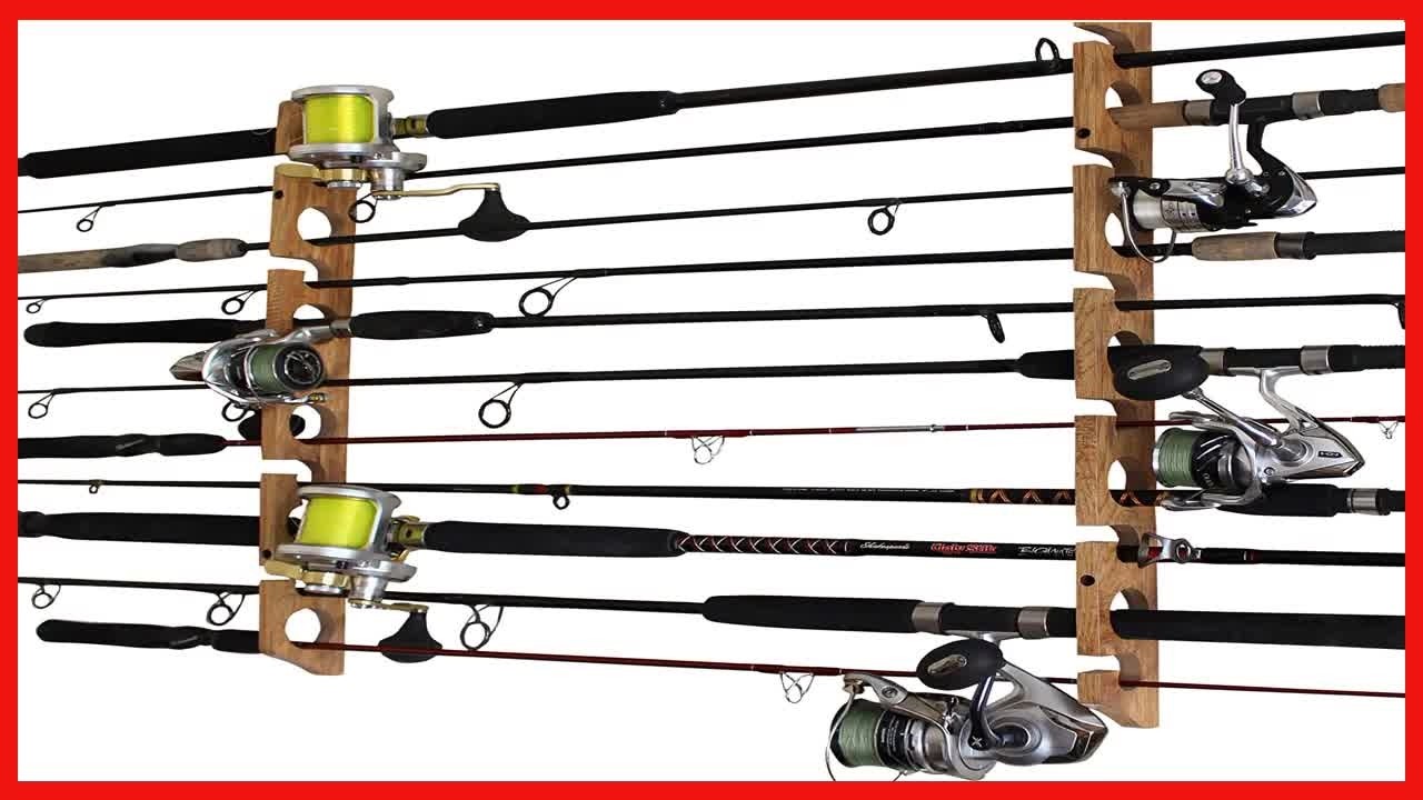 Maximize Your Space with the Ultimate Fishing Rod Holder for Garage and Ceiling Storage