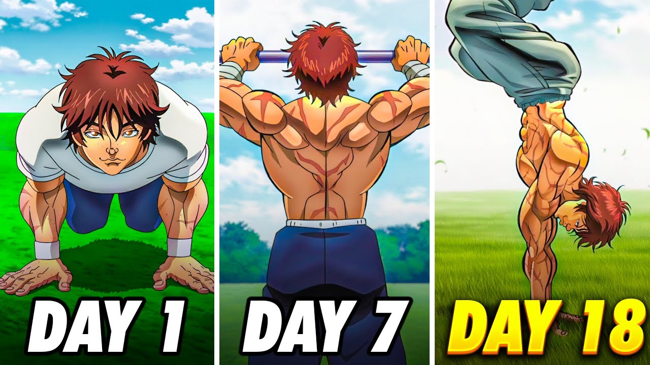 30 Days Like Baki – Calisthenics Plan to Get Ripped