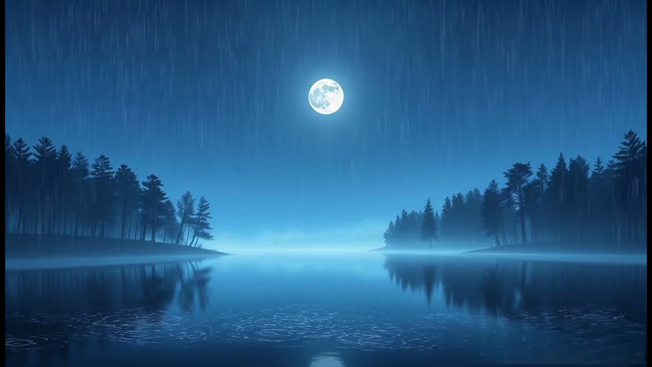 Deep Sleep Music 🌙 Relaxing Piano & Rain Sounds (2 Hours)