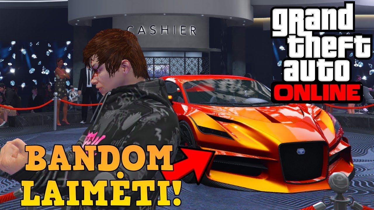 Edvisss Žaidžia - GTA Online #58 BANDOM LAIMĖTI!