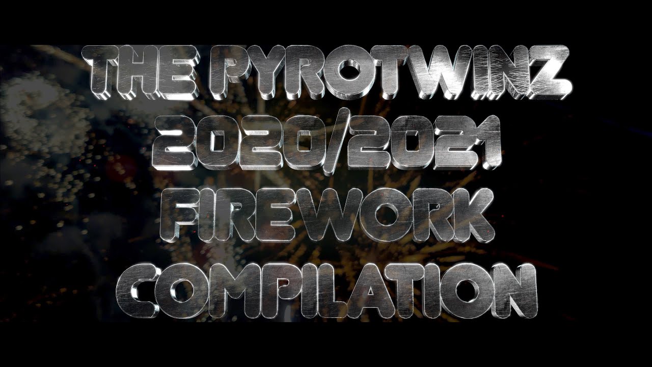 Pyrotwinz vuurwerk compilatie 2020/2021[4k.60fps]