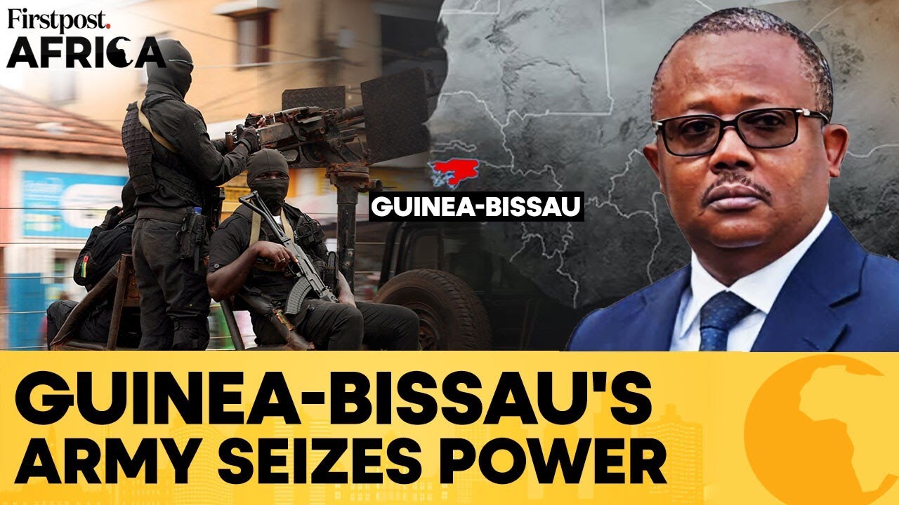 Guinea-Bissau Army Seizes Power, Arrests President Embaló, Imposes Curfew | Firstpost Africa | N18G