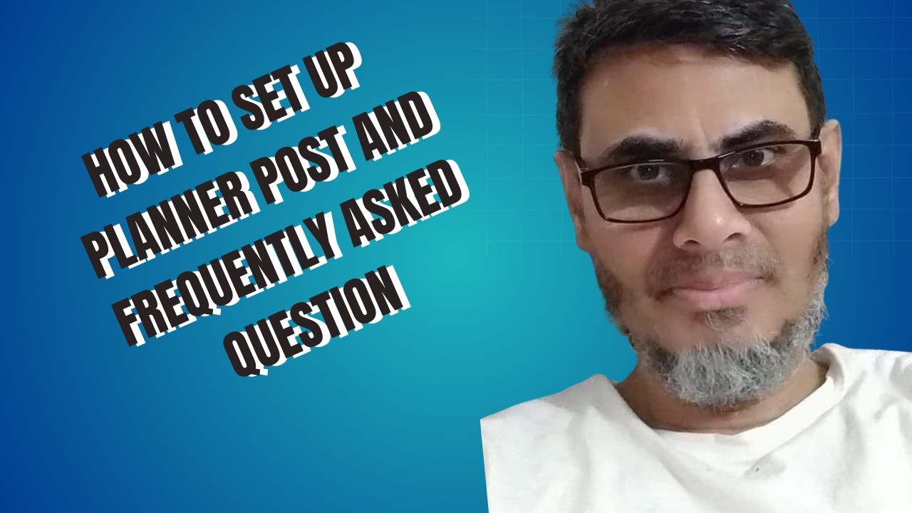 HOW TO SET UP PLANNER POST & FREEQUENTLY ASKED QUESTION ON FACEBOOK PAGE