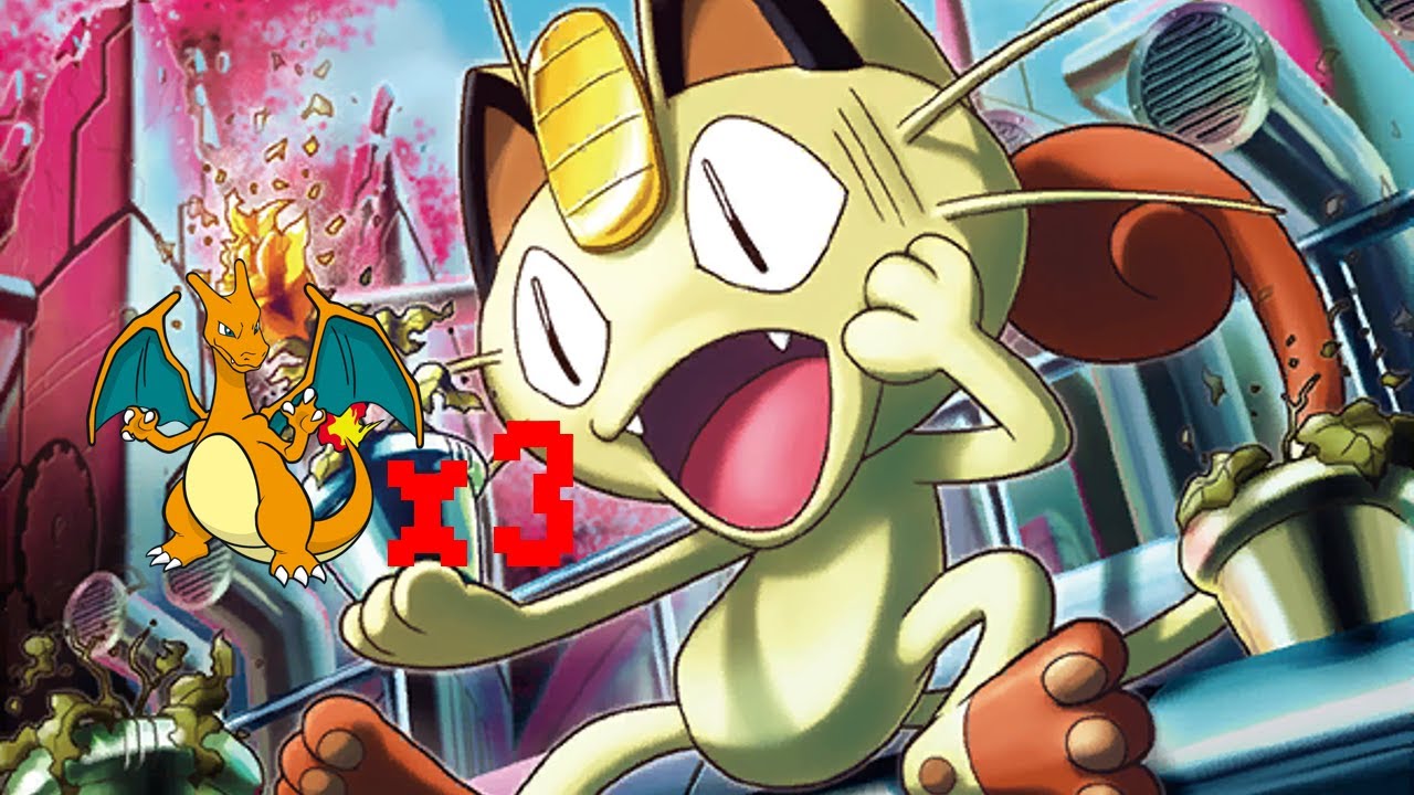 3 CHARIZARDS 1 MEOWTH | Master Rank MEOWTH Live Gameplay