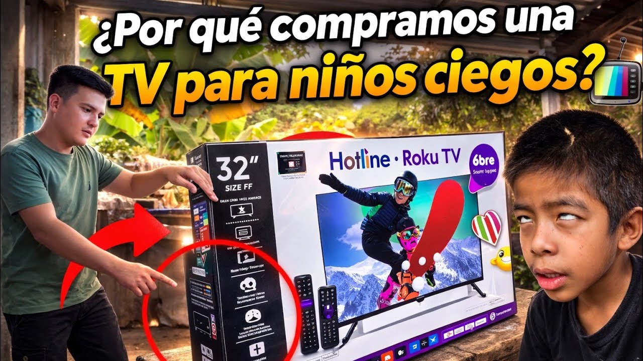🇬🇹Muchos nos preguntaron ¿por qué comprar una TV para niños ciegos? Hoy te vamos a mostrar la razón.