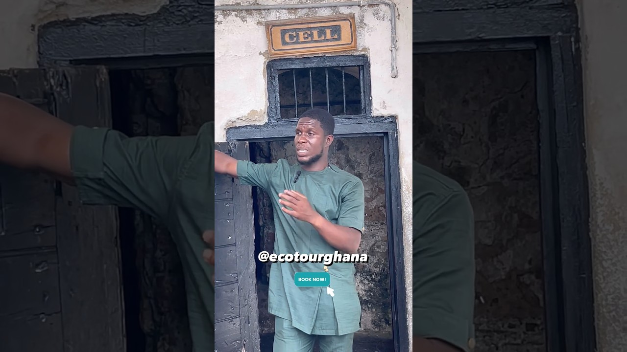 How Africans Where Treated at The Condemned Cell🇬🇭🌍 #travel #africa #diaspora #ghana #mrnoisty