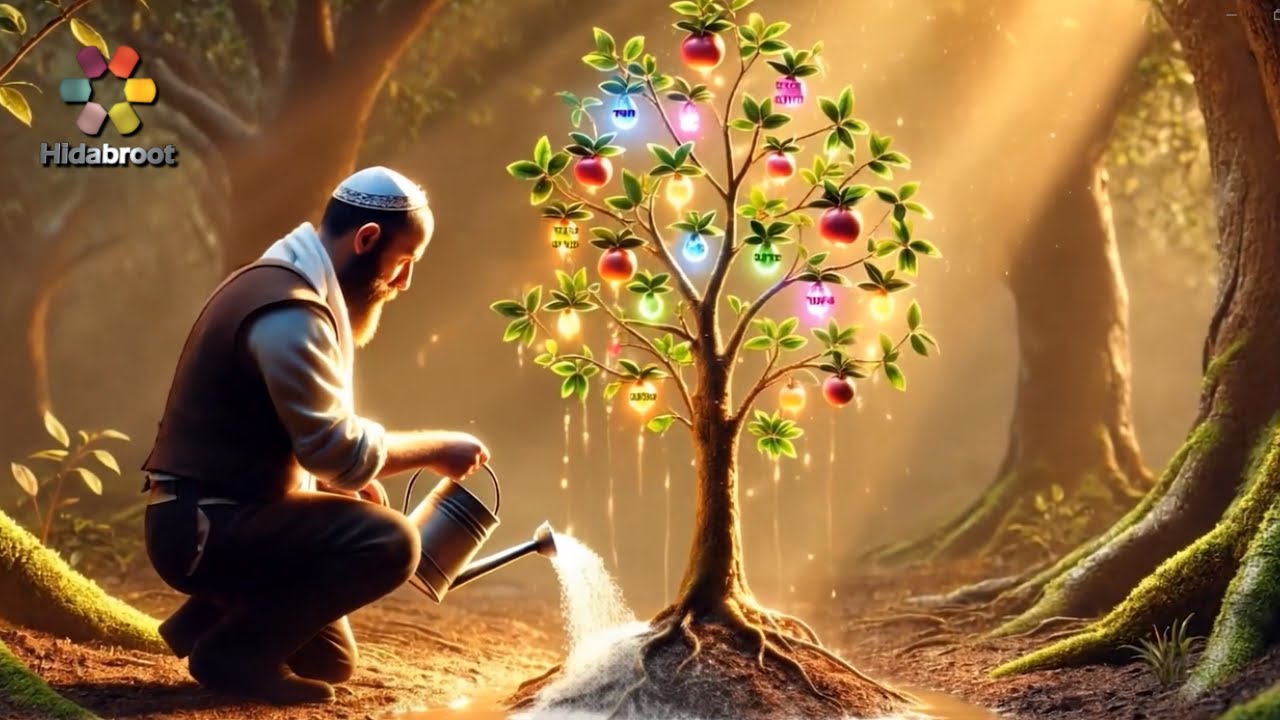 Tu Bishvat: Around The Jewish Year - Illustrated by AI