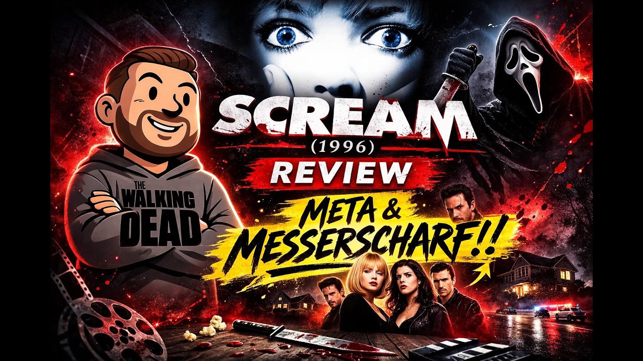 Eine METAMÄßIGE Überraschung ! - Scream - Retro Kritik Review (1996)