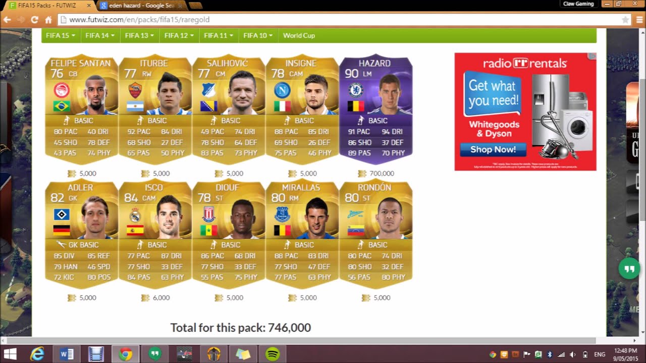 8 Sick Packs On Futwiz