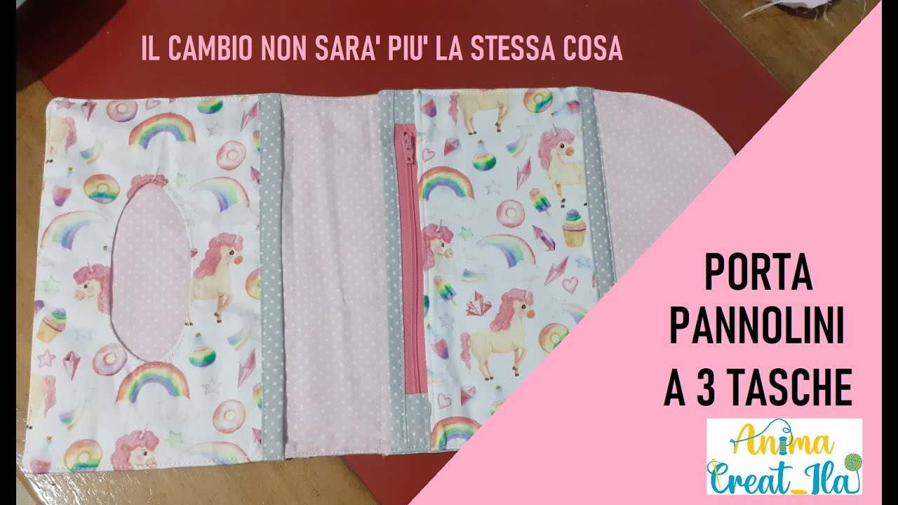 Tutorial: porta pannolini baby bébé- Anima Creat Ila