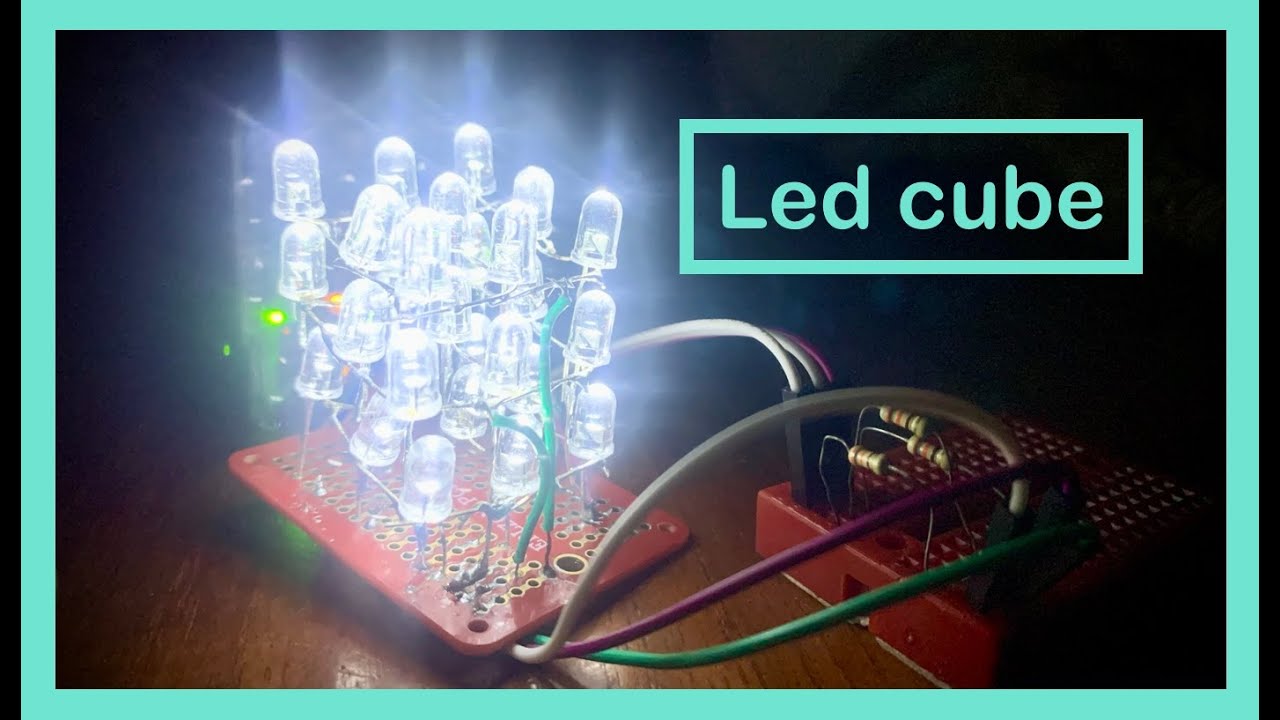 Led cube | Tutorial for beginners
