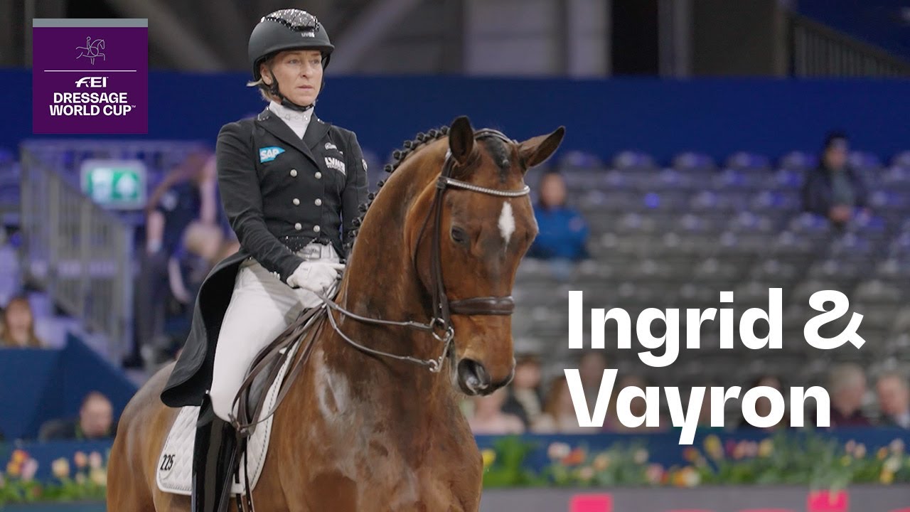 Ingrid Klimke stepping into the spotlight with Vayron NRW 🤩 | FEI Dressage World Cup&trade; Amsterdam 2025
