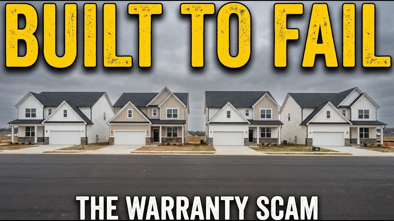 Why 90% of New Homes Fall Apart in 5 Years (The 'Warranty' Scam)