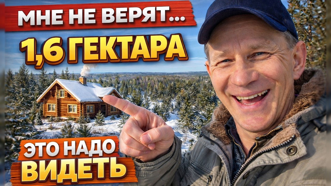 Обзор на моё поместье: 1,6 гектара растений
