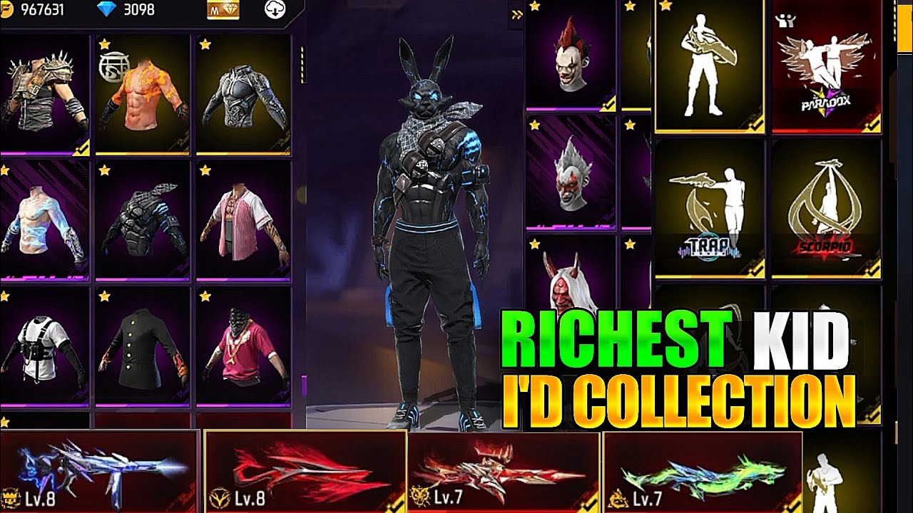 ₹1 cr  Dimondse West This account 😰 Richest Kid I'd Collection 😍 Child Moste Expensive Account