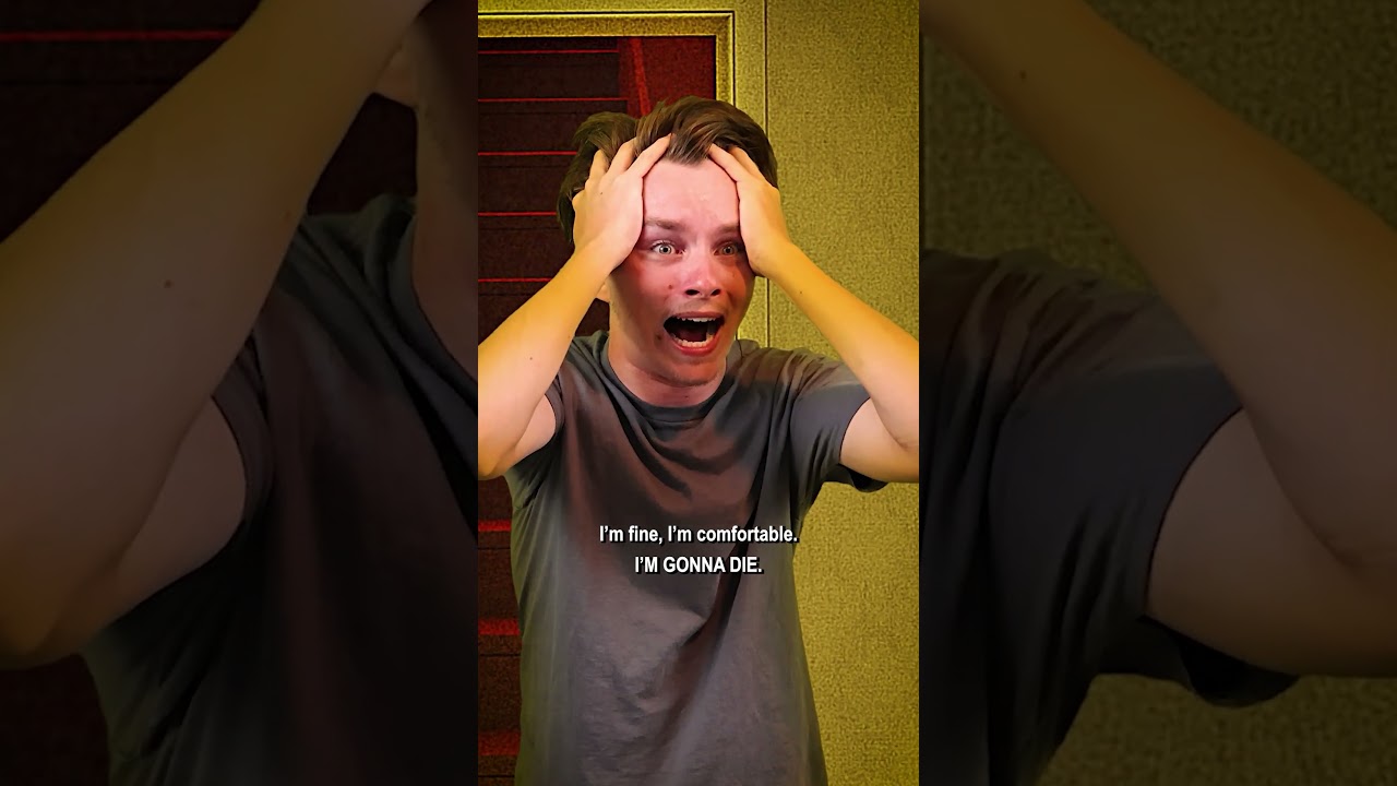 Realizing you're entering a bad level in the Back Rooms #backrooms #backroomsfoundfootage #skit