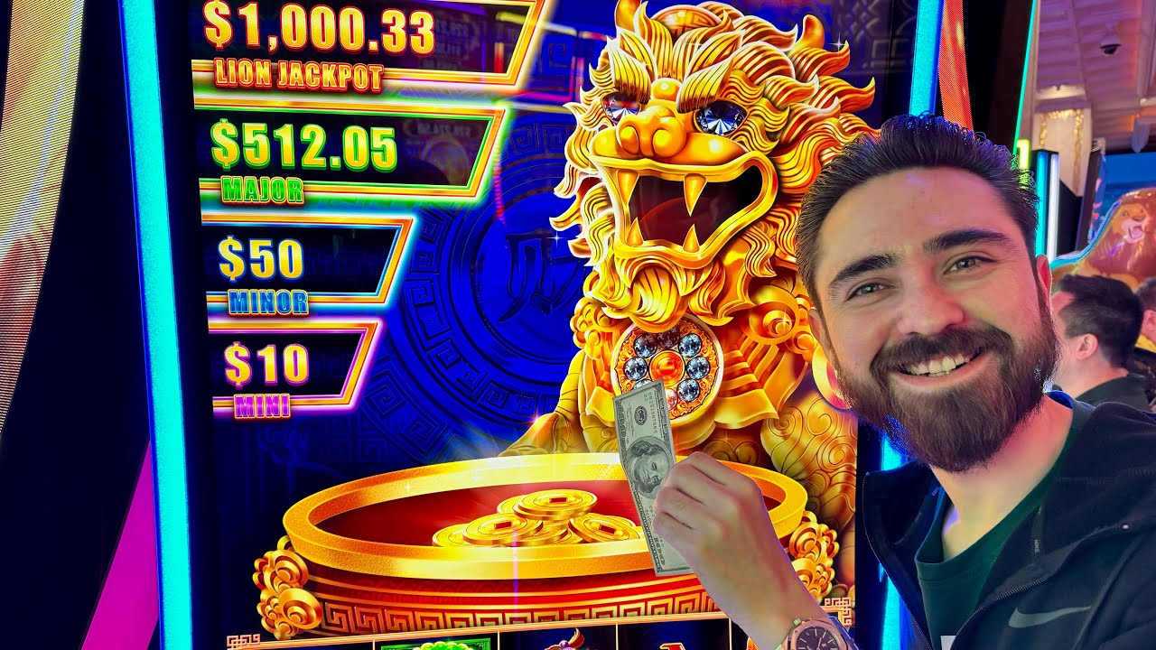 The NEW LION CASH Slot Machine is ABSOLUTELY WILD!