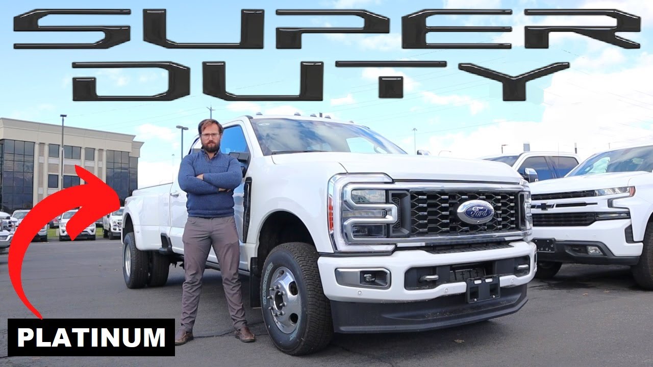 NEW Ford F-350 Dually (Platinum): Just Don't Look At The Price Tag