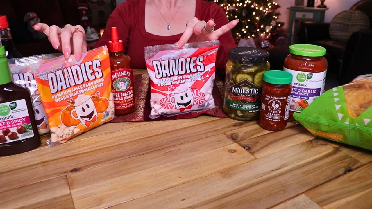 ASMR Package Show and Tell Grocery Haul ASMR Packaging Haul Package Sounds
