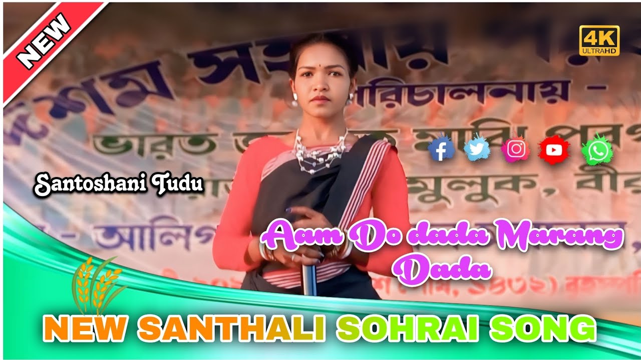 Aam Do Dada Marang Dada ||Singer:- Santoshani Tudu Santhali Program Sohrai song 2026.