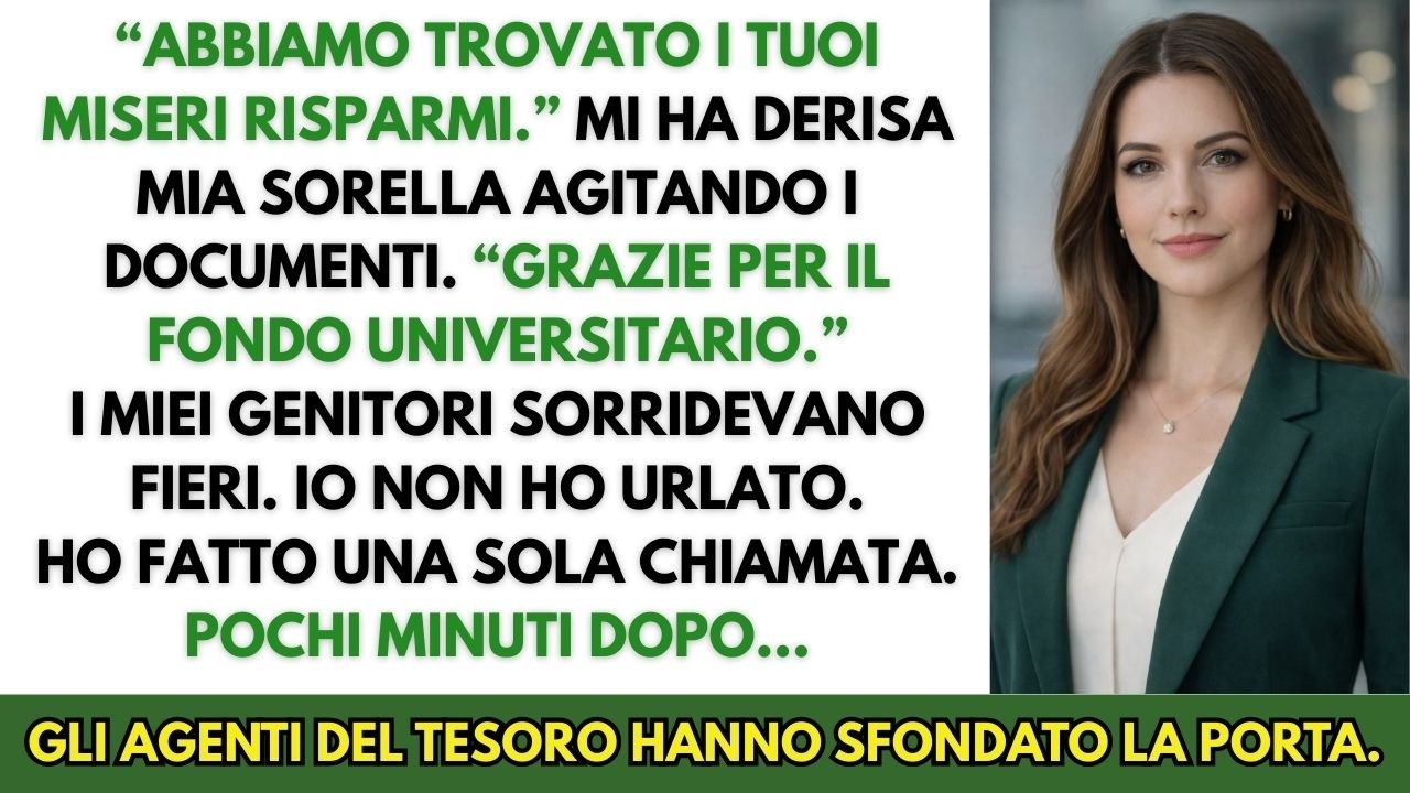 Mia Sorella Ha Svuotato La Mia Cassaforte — Dentro C’erano 500.000€ In Titoli Di Stato Protetti.
