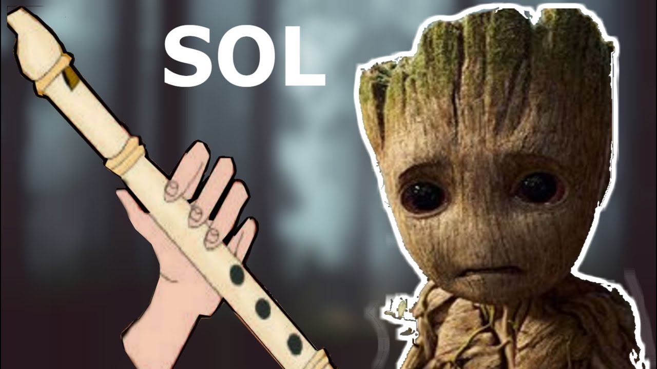 Intenta no llorar con esta melod&iacute;a, flauta dulce f&aacute;cil, tutorial con animaci&oacute;n, easy flute recorder