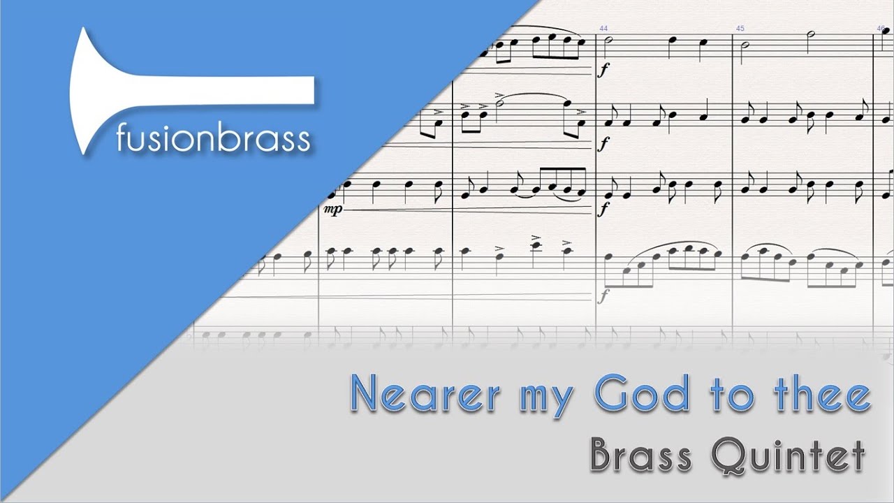 Nearer, My God, to Thee - Brass Quintet