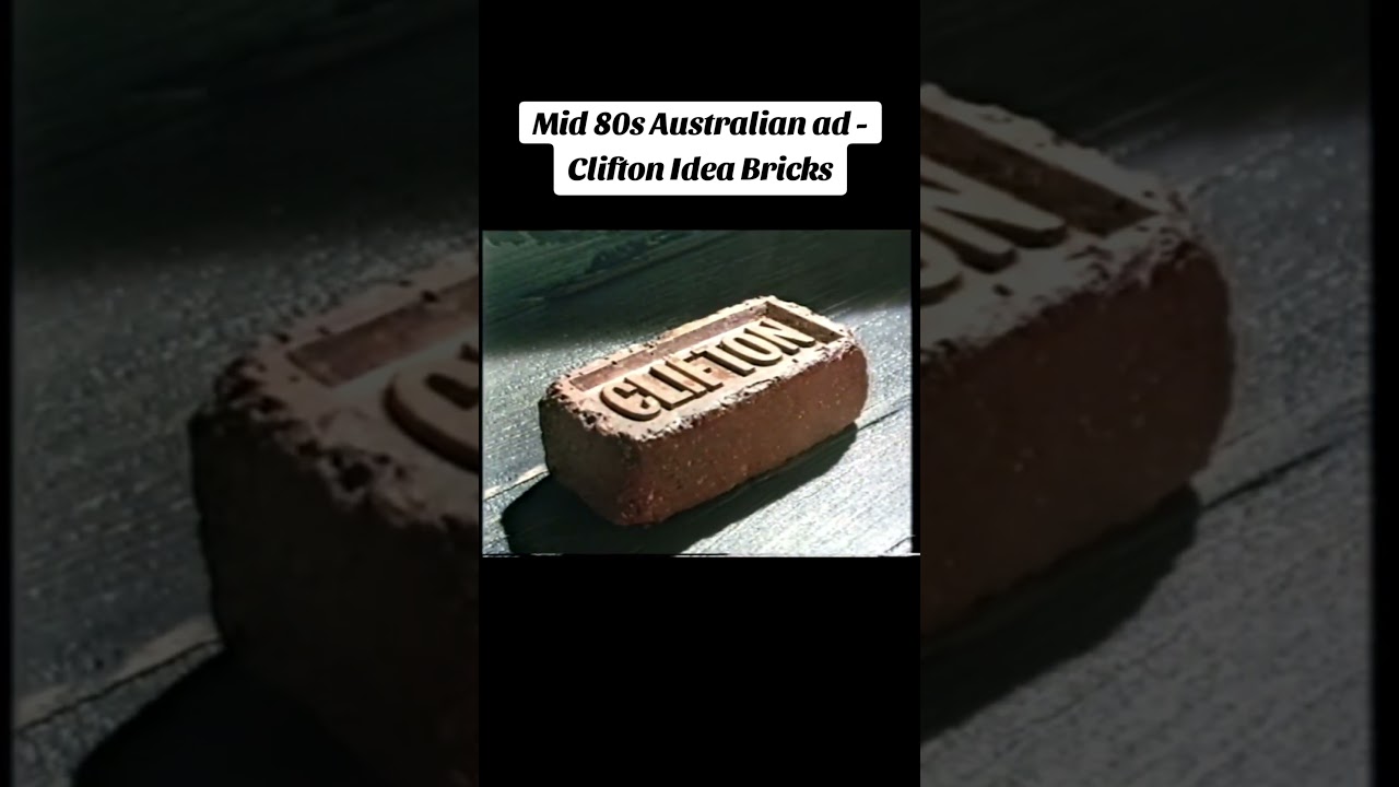 Mid 80s Australian ad - Clifton Idea Bricks #retroads #oldads #commercials #australiantv #vhs