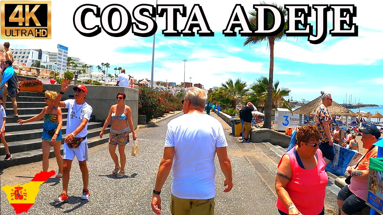 TENERIFE - COSTA ADEJE | Take a look at the Current Situation ☀️ 4K Walk ● June 2023