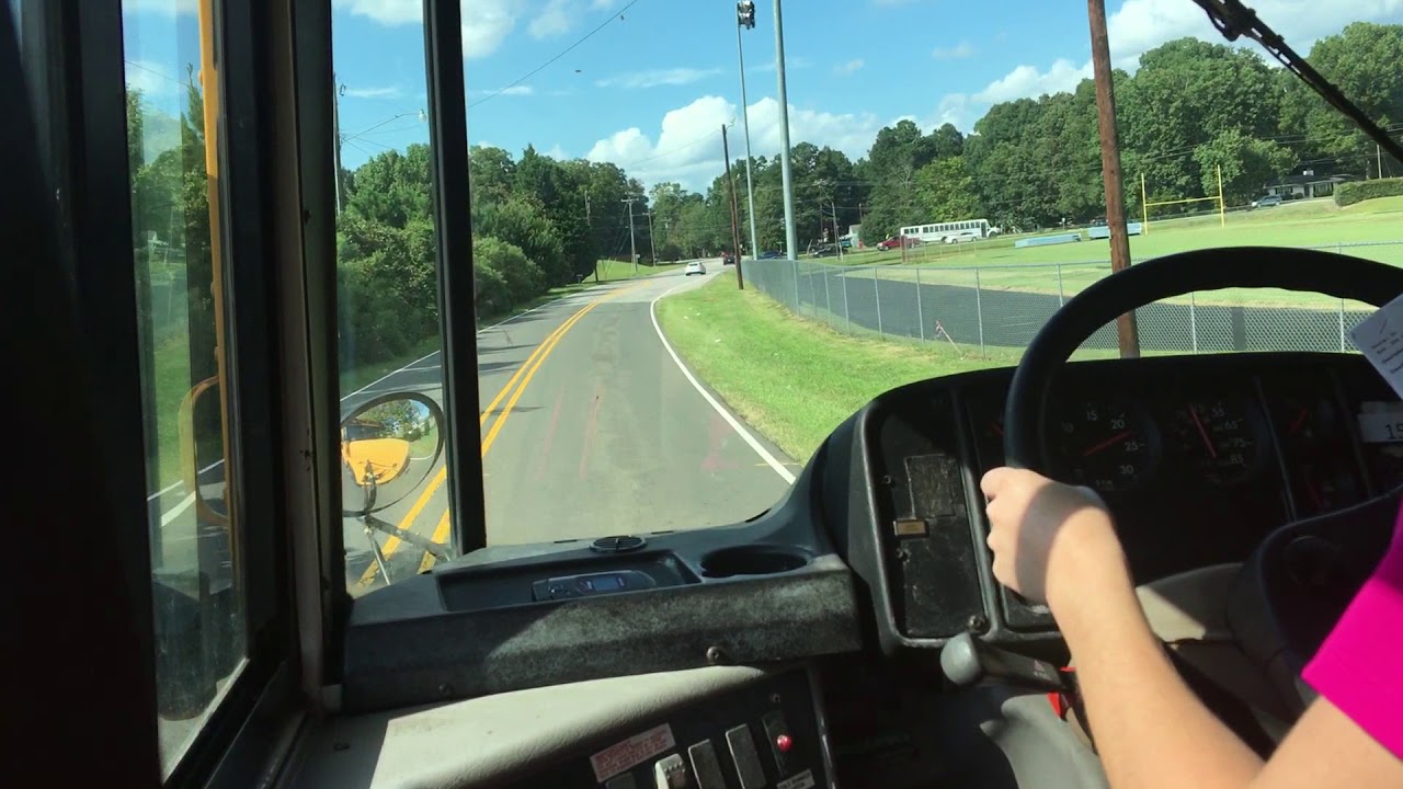 2001 Freightliner FS-65 School Bus Ride in Durham, NC (Bus 429)