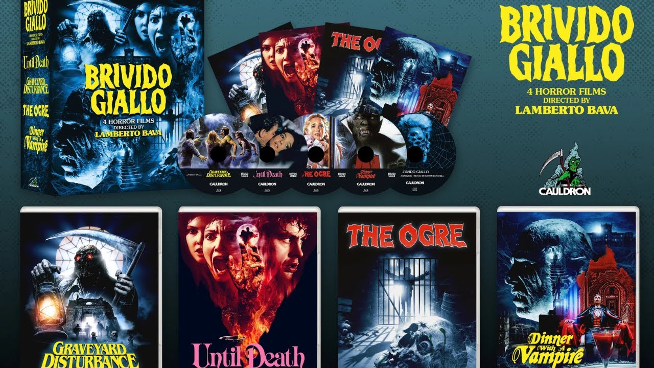 CAULDRON FILMS Presents BRIVIDO GIALLO BOX