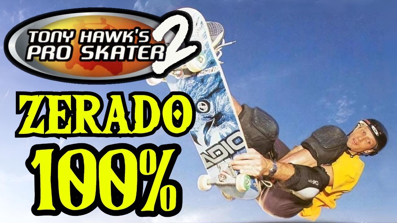 Tony Hawk Pro Skater 2 - ZERADO 100% - O Melhor JOGO do PS1