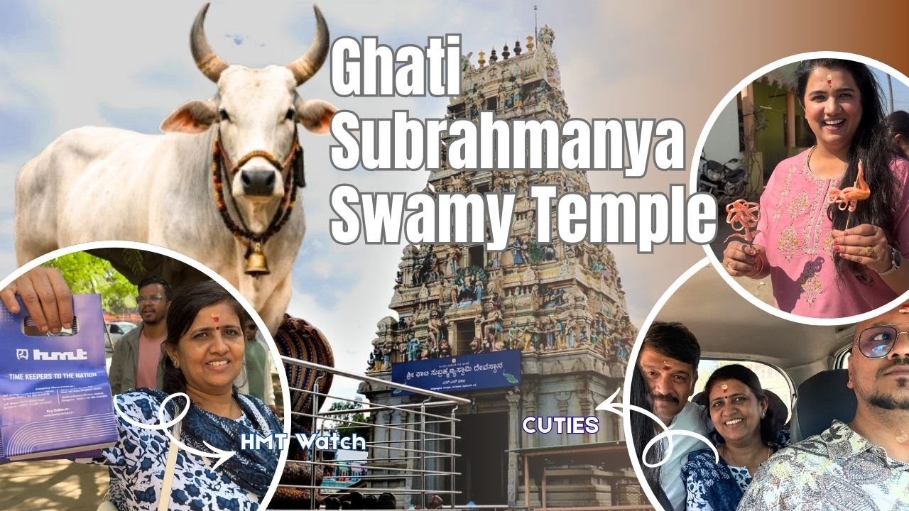 ಘಾಟಿ ಸುಬ್ರಹ್ಮಣ್ಯದಲ್ಲಿ ಹಳ್ಳಿಕಾರ್ ನೋಡಿ ಶಾಕ್|HMT Watch Shopping@vaishnavichandrashekar06