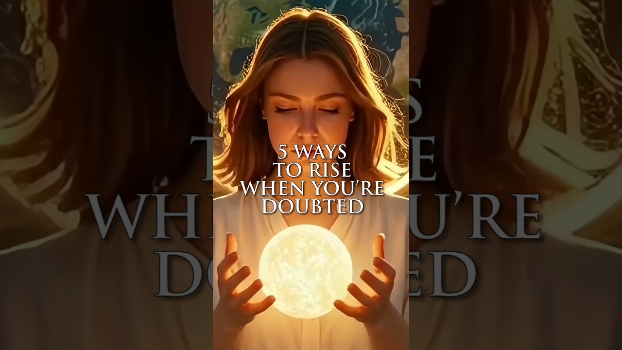 5 Ways to Rise when your are doubted part 1  