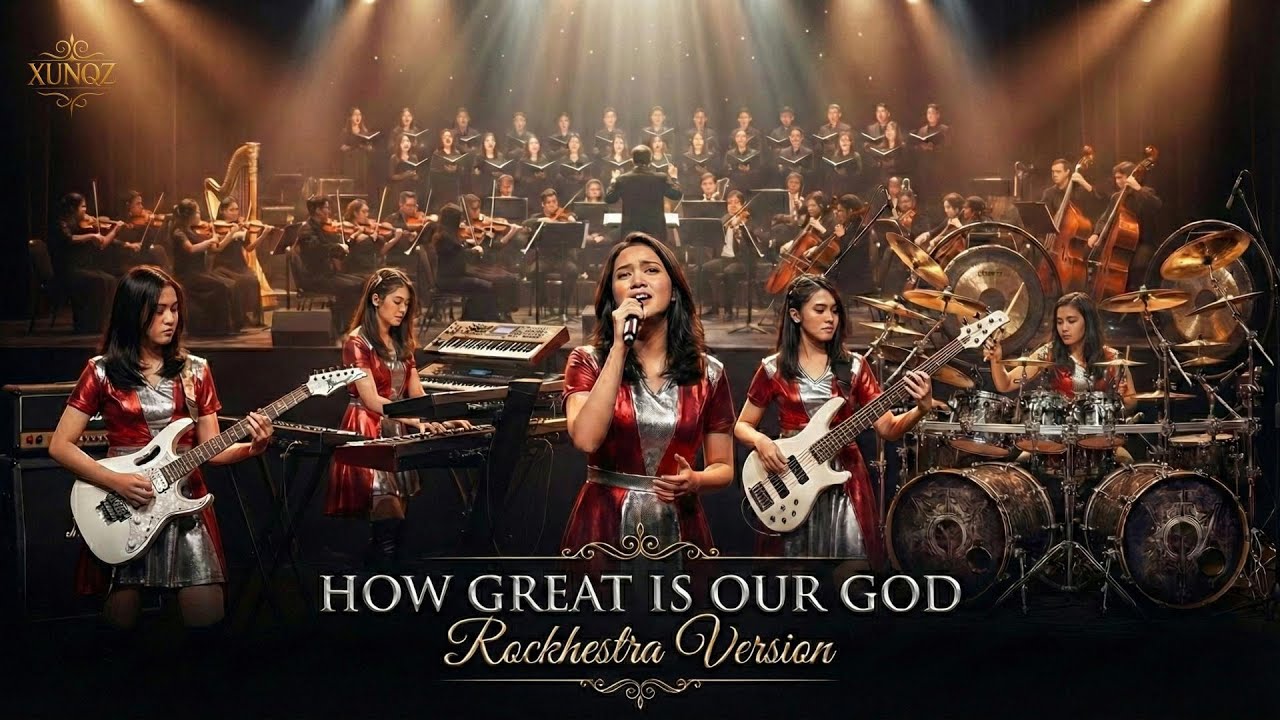 HOW GREAT IS OUR GOD - Rockhestra Version🎻 | 🎸Metal Symphony